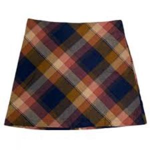 Altar’d State Plaid Mini Skirt